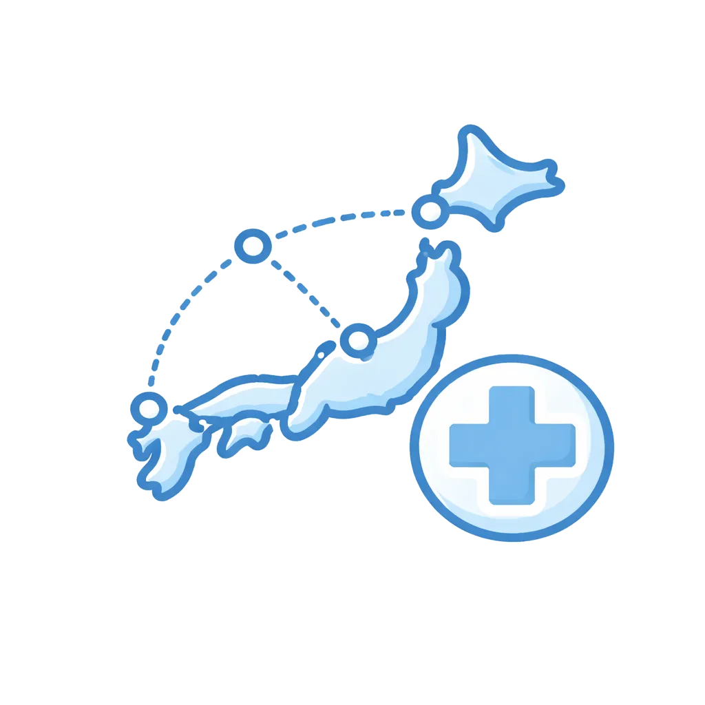 全国対応のアイコン